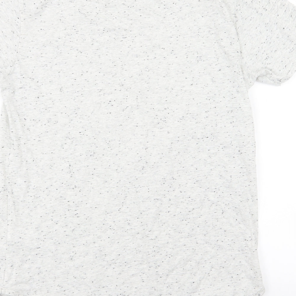 Primark Mens Grey  Jersey  T-Shirt Size S  - speckled