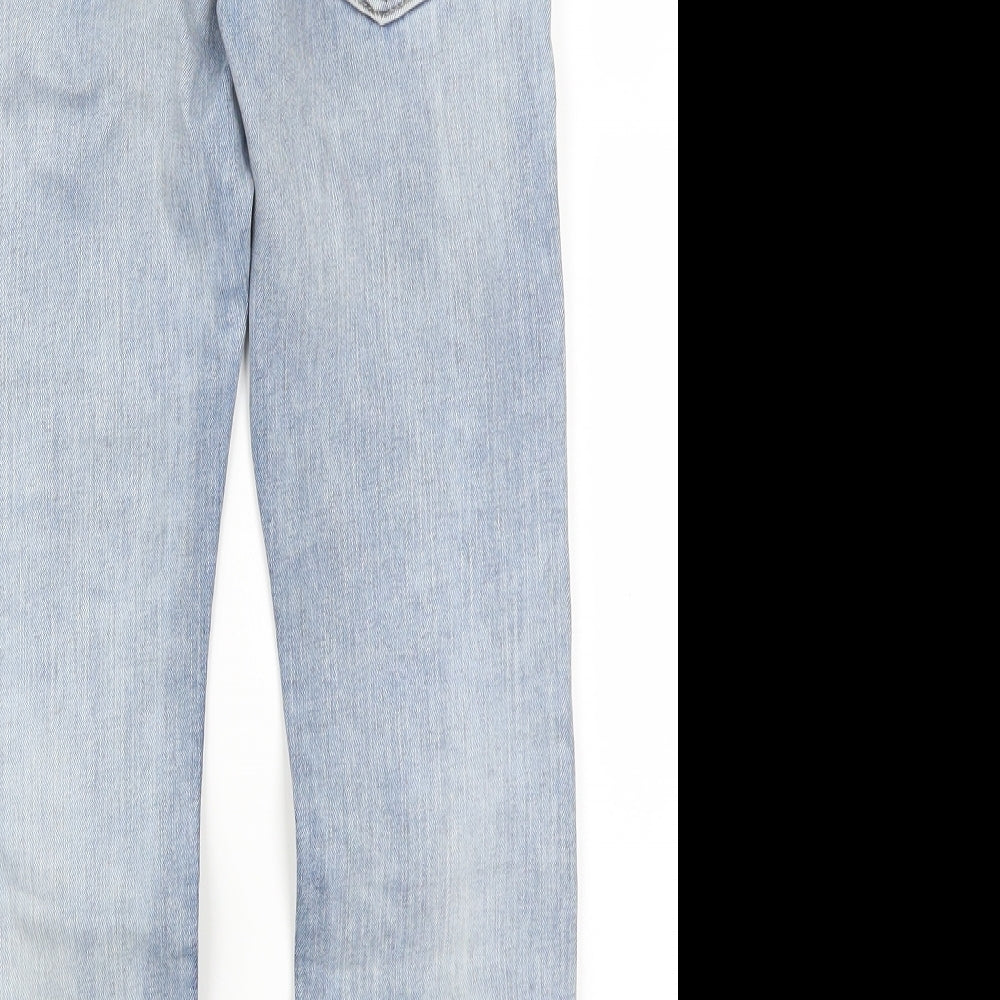 H&M Boys Blue Denim Straight Jeans Size S