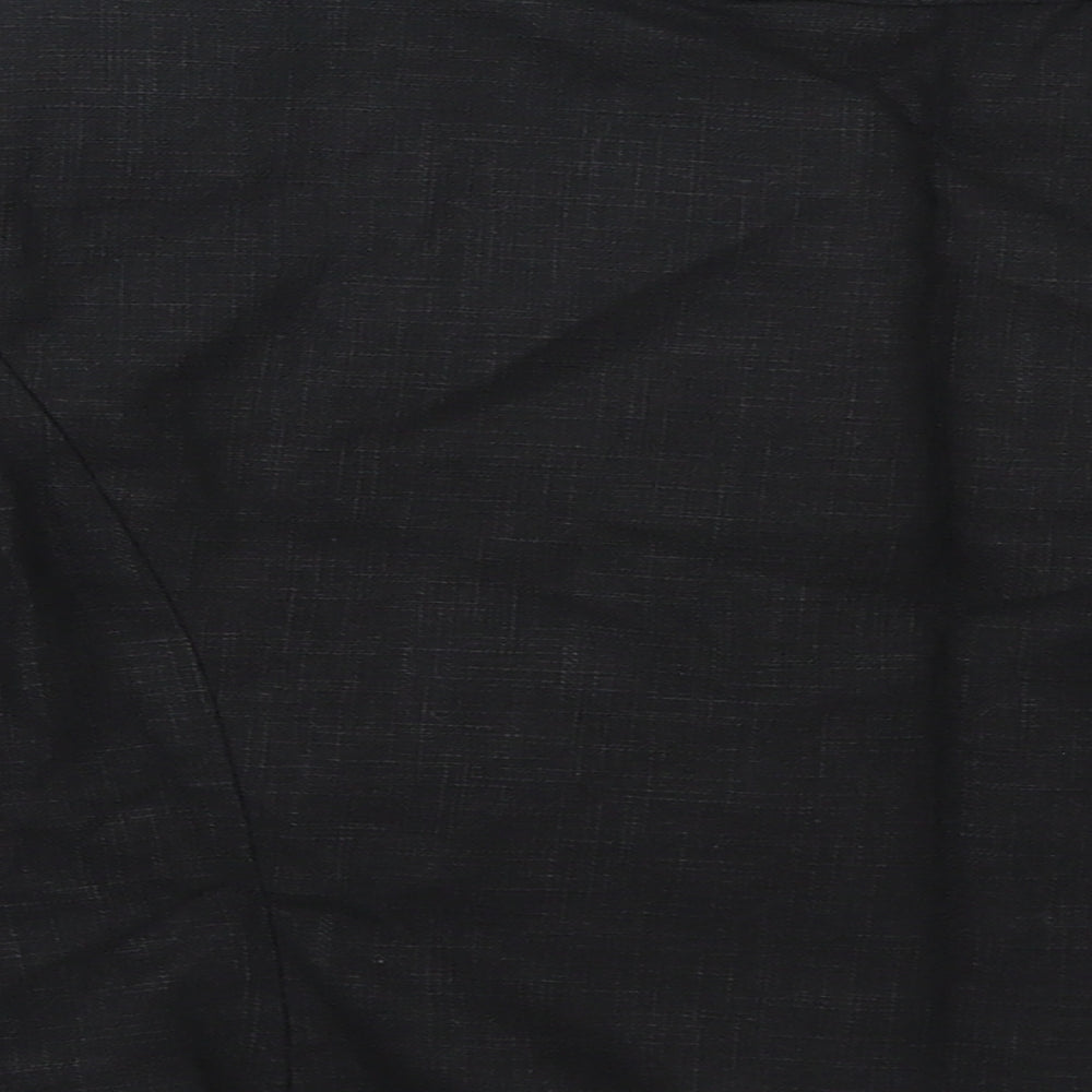 Brand and care label for George women’s black jacket, size UK 8