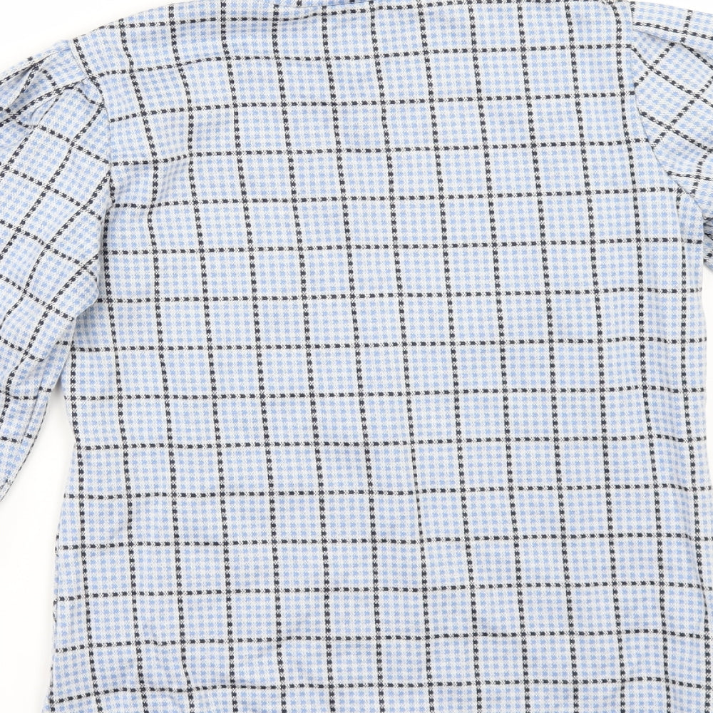 Womens UK Size XS Savida Blue Tunic Blouse