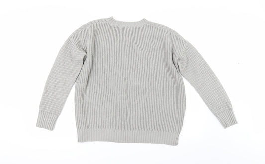 ASOS Womens Grey Pullover Jumper Size 8