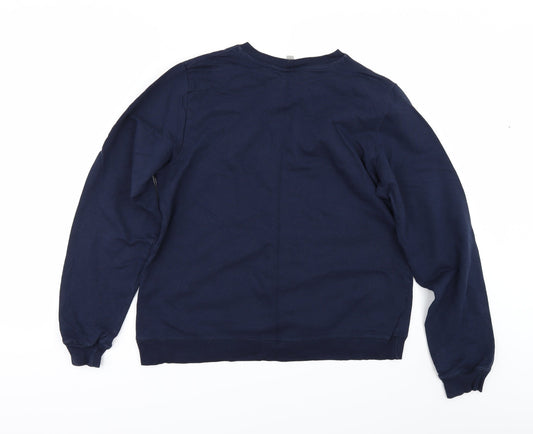 Womens UK Size 12 ASOS Blue Pullover Sweatshirt