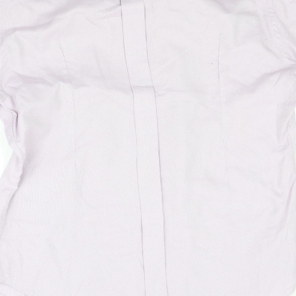 William Hunt Mens Pink Button-Up Size XL