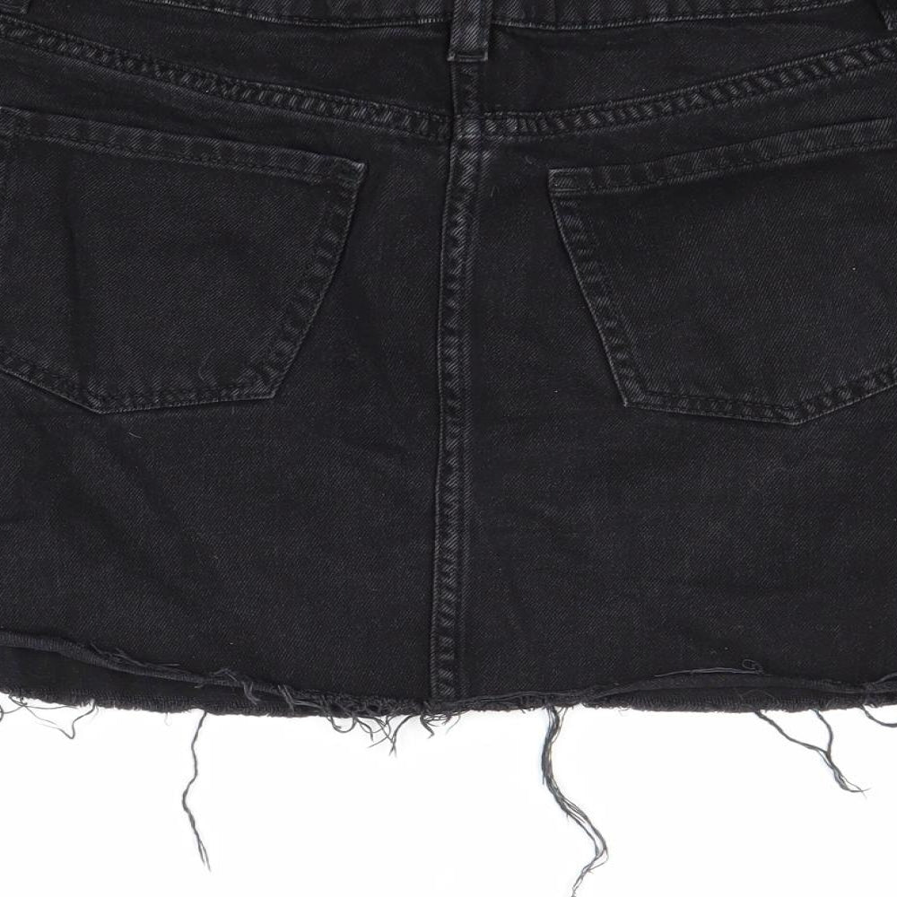 Divided Womens Black Mini Skirt Size 10