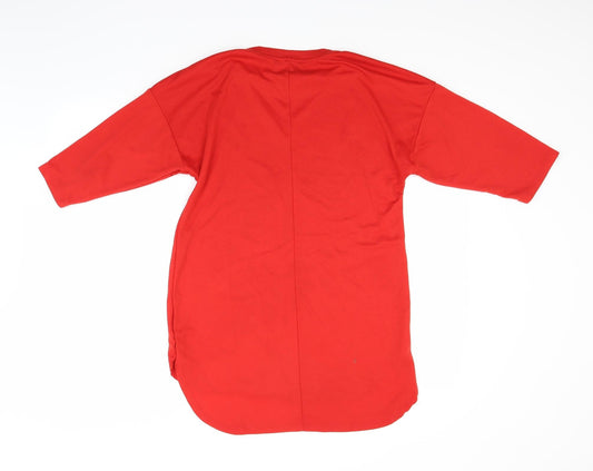 Primark Womens Red T-Shirt Dress Size XS