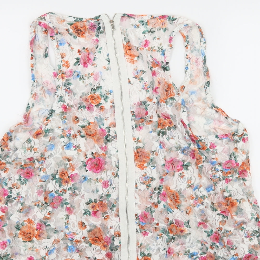 Womens UK Size 12 Select White Camisole Tank