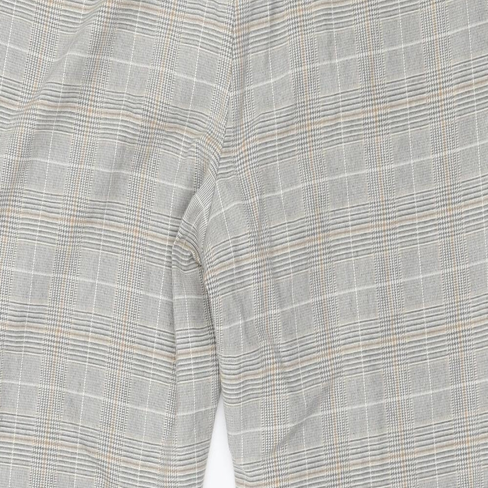 Womens UK Size 34 in Preworn Regular Fit Grey Trousers