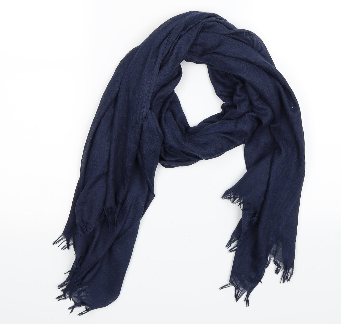 Preworn Womens Blue Scarf