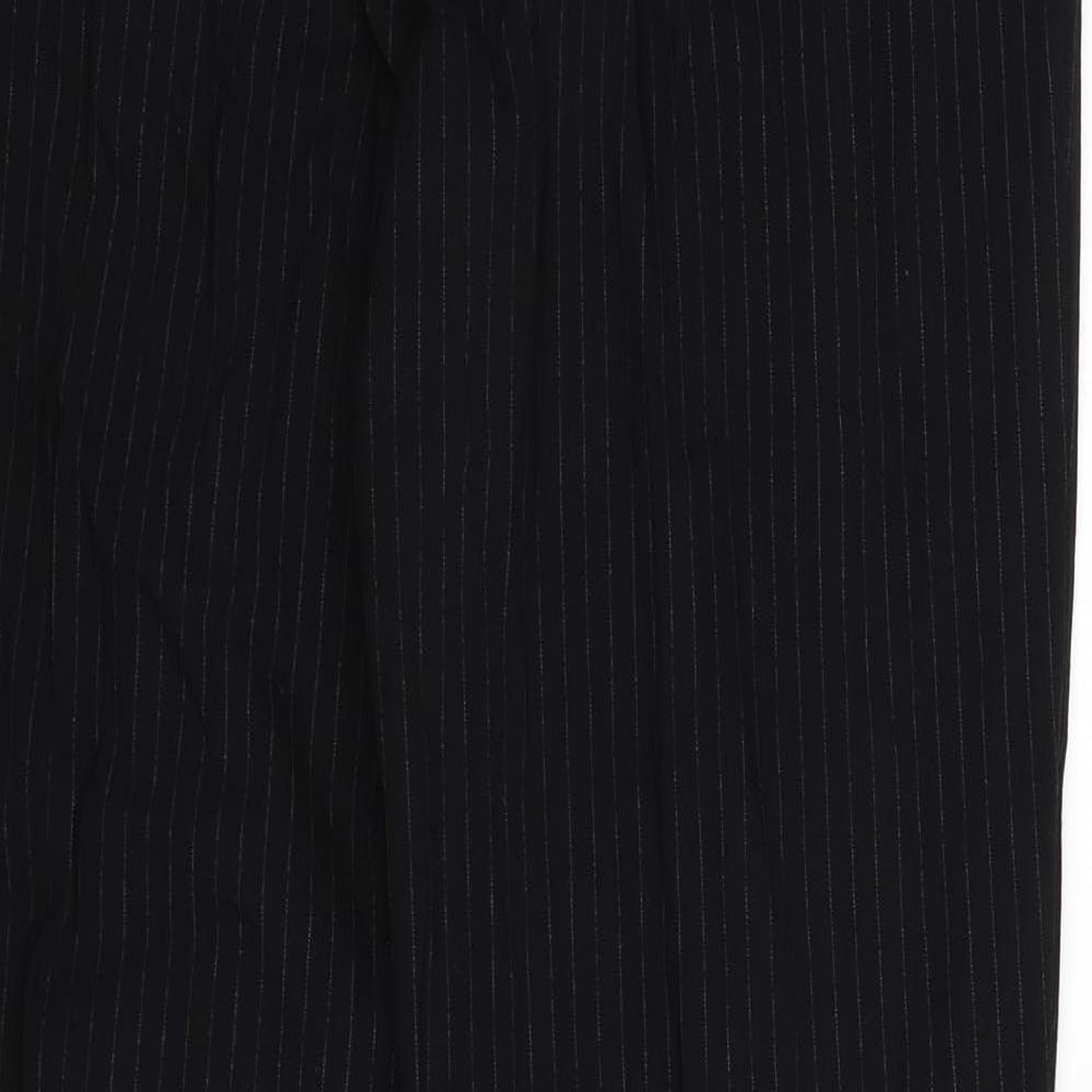 Bay Womens Black Trousers Size 14 L29 in