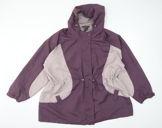 BM Womens Purple Jacket Size XL