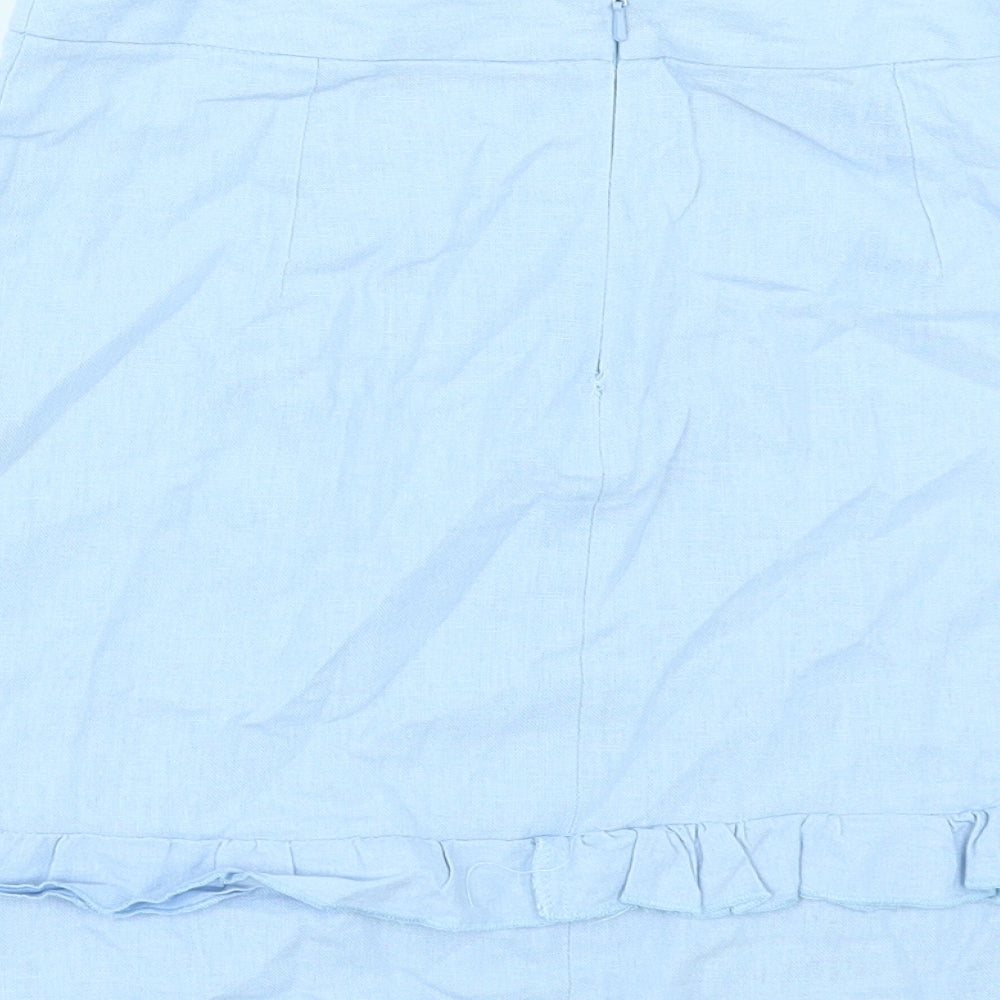 ASOS Womens Blue Mini Skirt Size 6