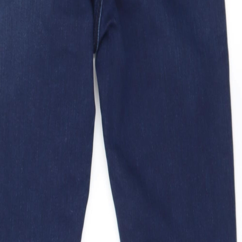 Topshop Womens Blue Denim Skinny Jeans Size 26 L32 in