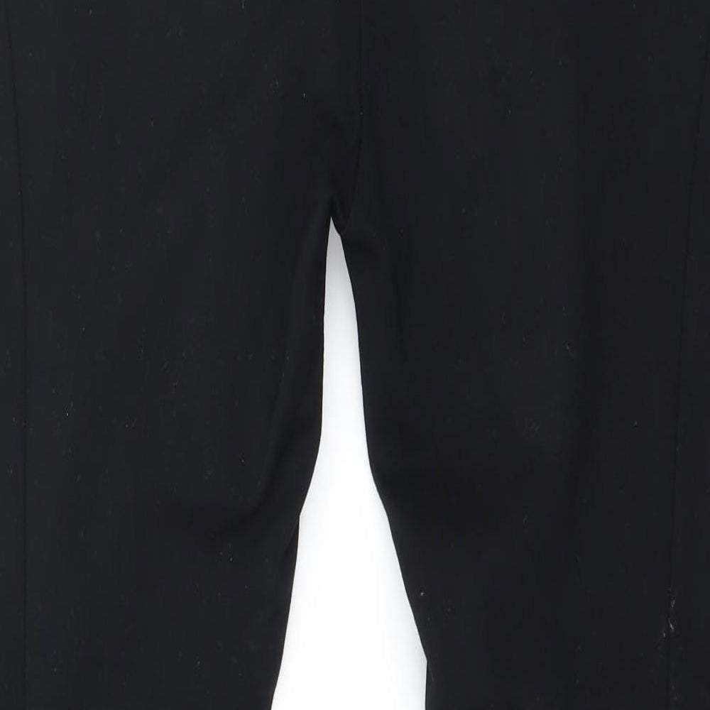 Prime Womens Black Jersey Capri Leggings Size M L28 in