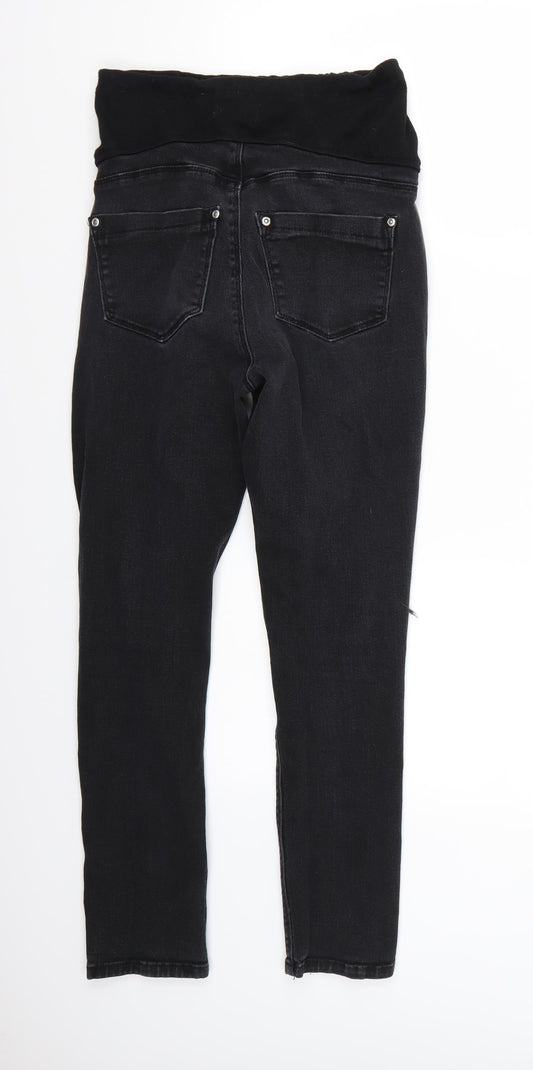 Boohoo Womens Black Skinny Jeans Size 12 L26 in