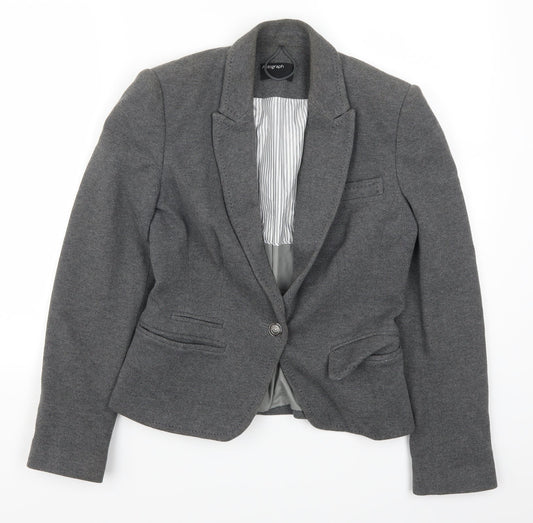Womens UK Size 8 Autograph Regular Grey Suit Jacket