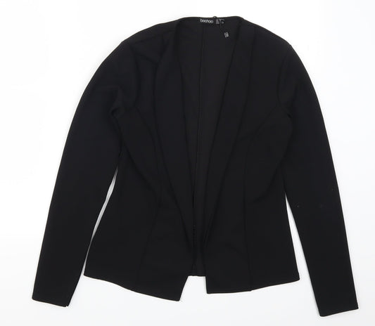 Womens UK Size 10 Boohoo Black Jacket