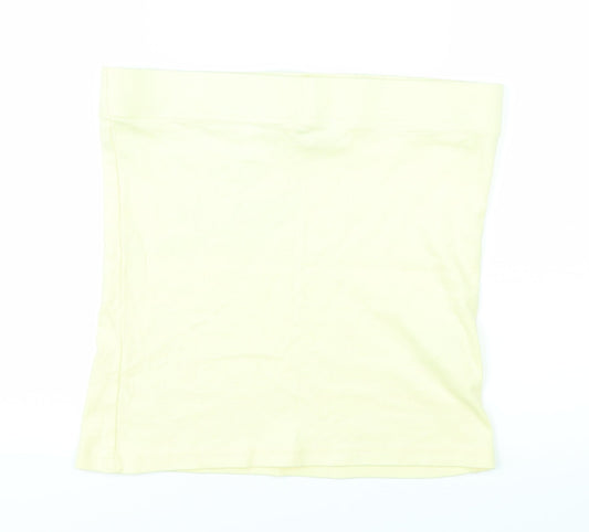 Papaya Womens Yellow   Mini Skirt Size 12