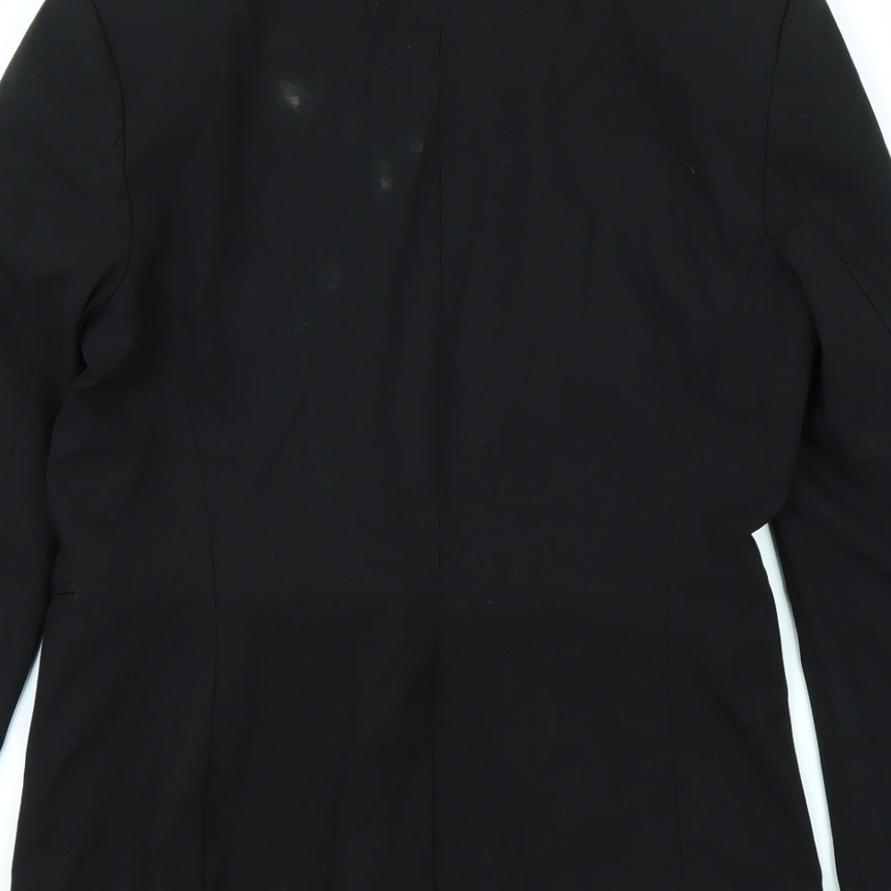 Womens UK Size 8 H&M Black Jacket