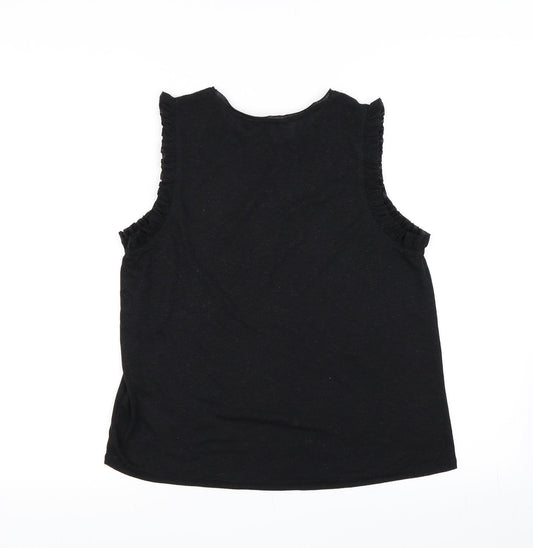 Newlook Womens Black Basic Tank Size 12