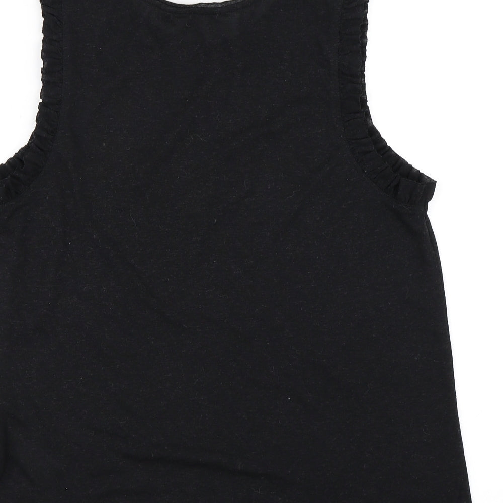 Newlook Womens Black Basic Tank Size 12