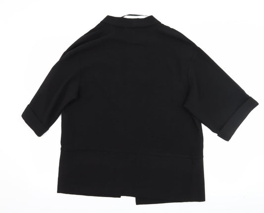 Back view of AX Paris women’s black jacket, size UK 12
