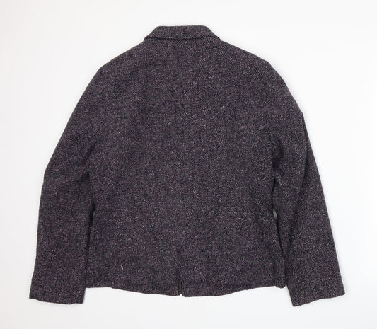 Marks and Spencer Womens Purple Jacket Size 14