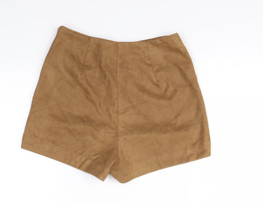 H&M Womens Beige Cut-Off Shorts Size 6