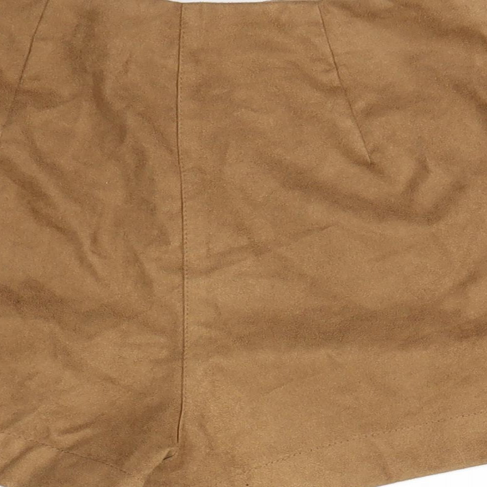 H&M Womens Beige Cut-Off Shorts Size 6