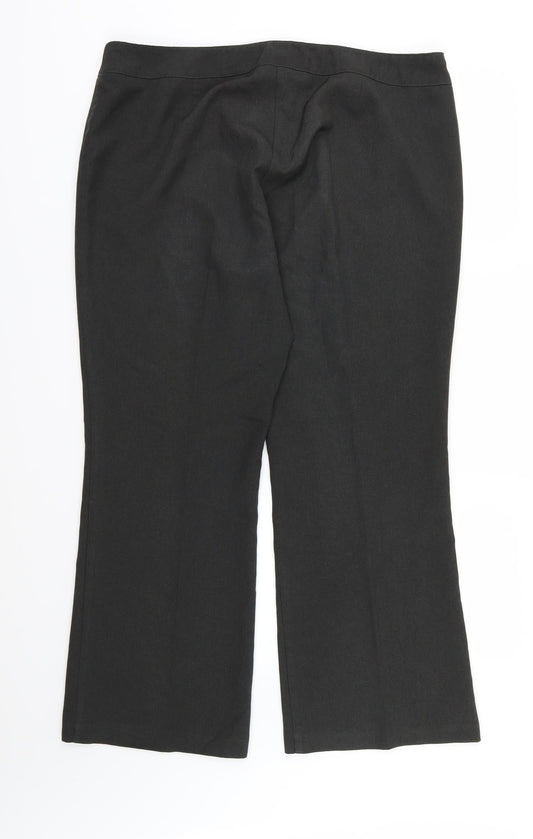 Womens UK Size 18 Dorothy Perkins Regular Fit Green Trousers
