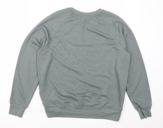 H&M Womens Green Pullover Sweatshirt Size XS