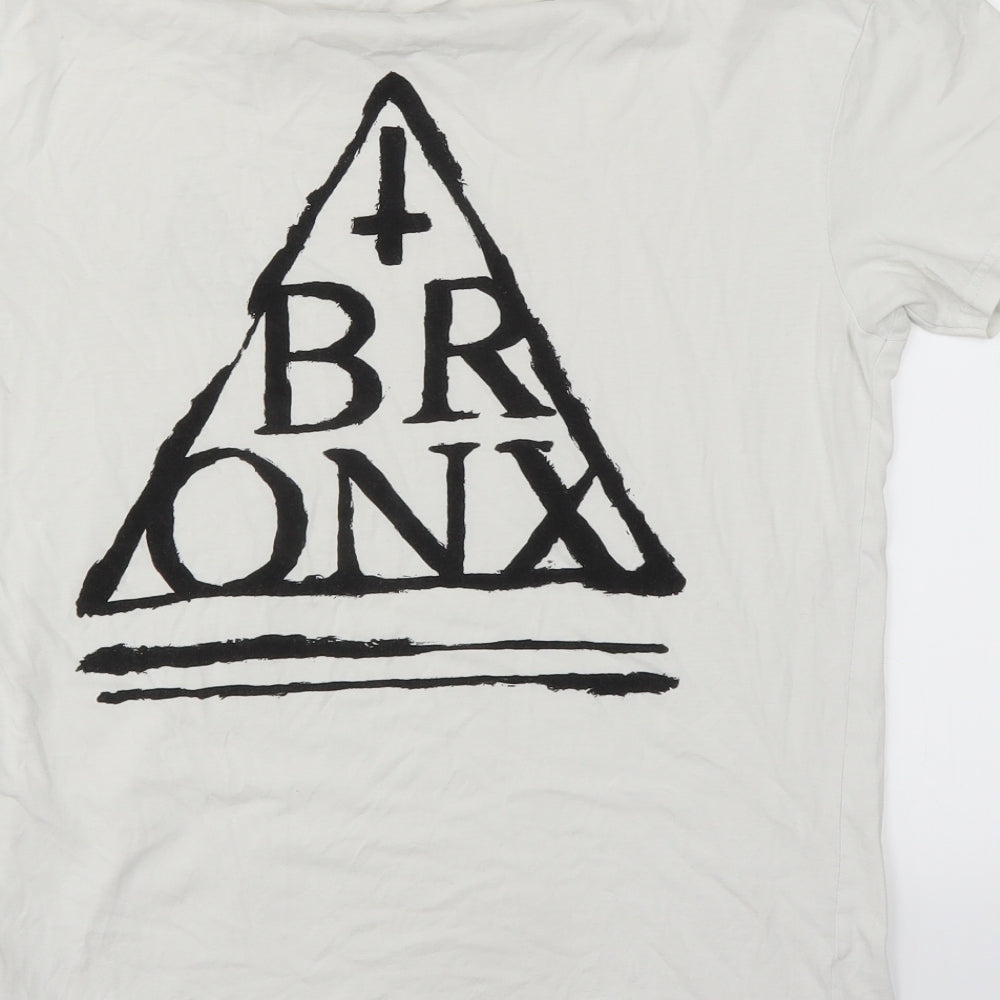 Topman Mens White T-Shirt Size XS