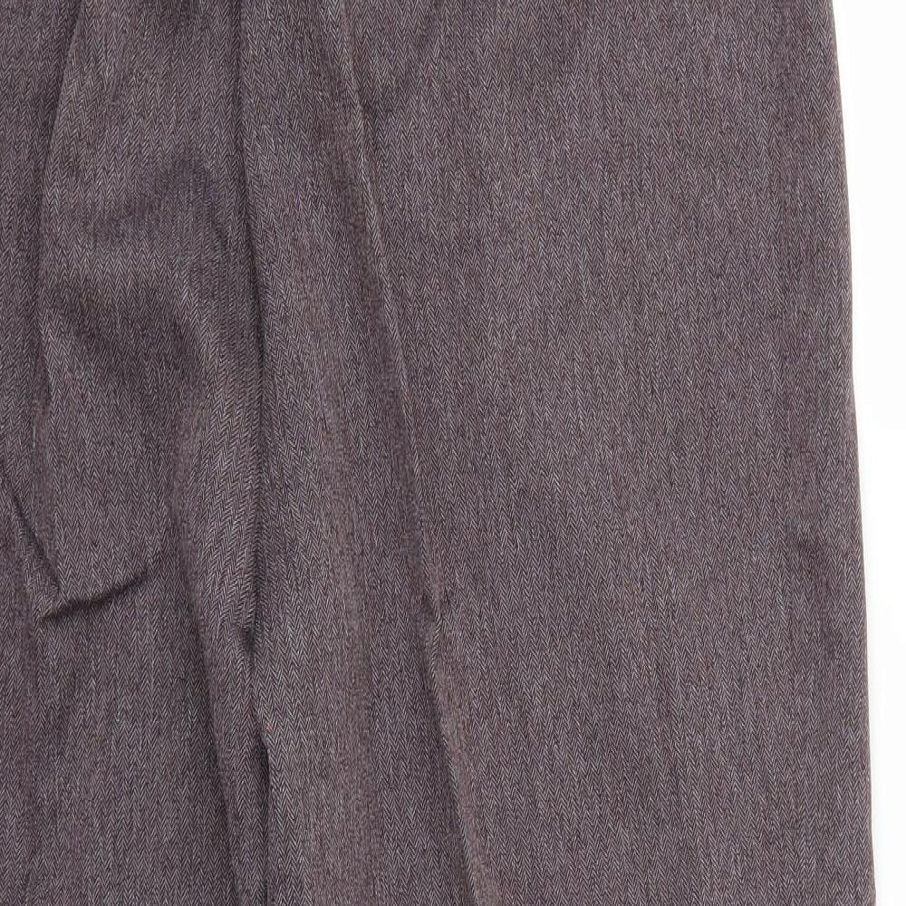 Womens UK Size 20 Berketex Regular Fit Chino Purple Trousers