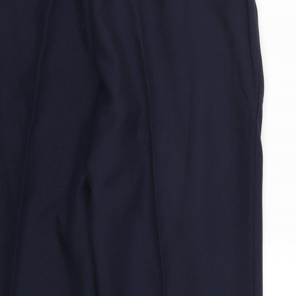 Womens UK Size 36 Essentials Regular Fit Blue Trousers