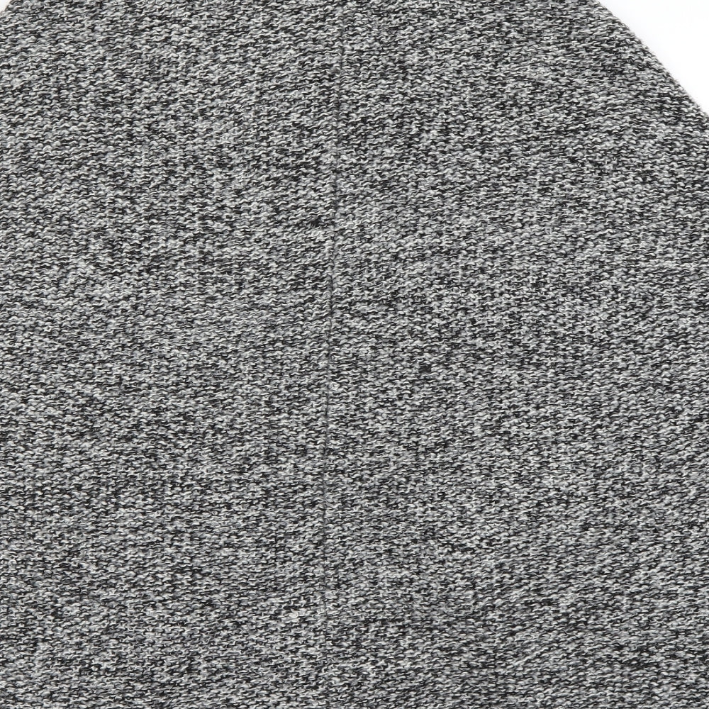 Brand and care label for Preworn women’s grey jumper, size UK 10