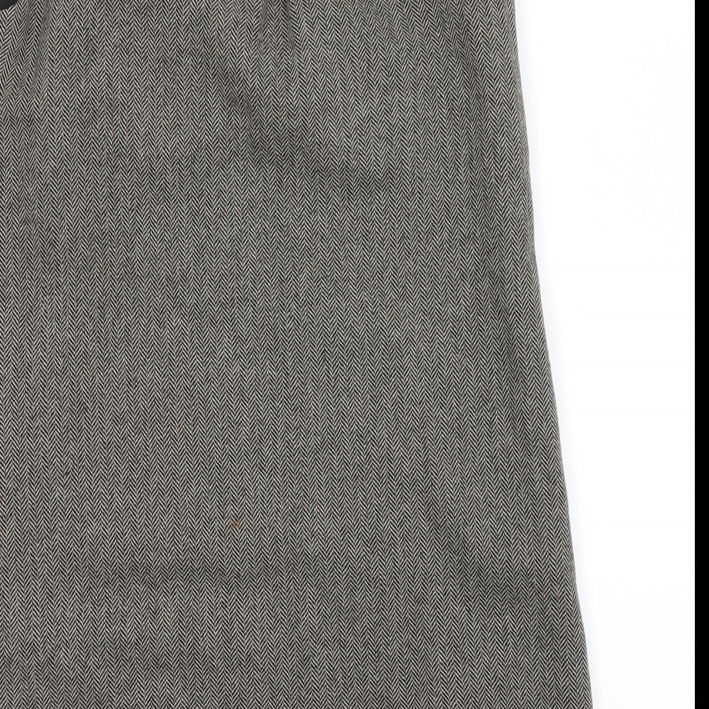 MNG SUIT Womens Beige A-Line Size L