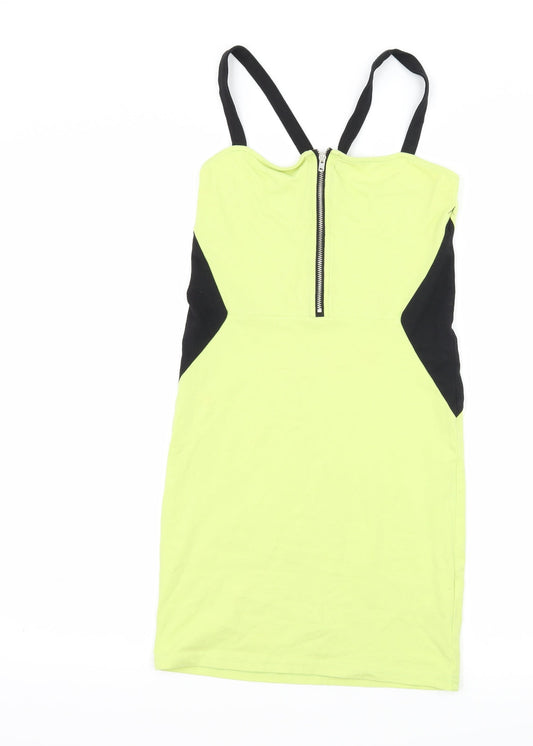 Divided by H&M Womens Green Jersey Bodycon Size 10