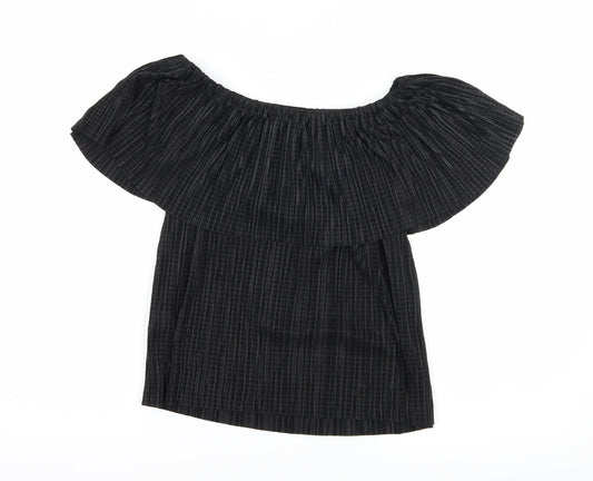 Primark Womens Black Basic Blouse Size 8