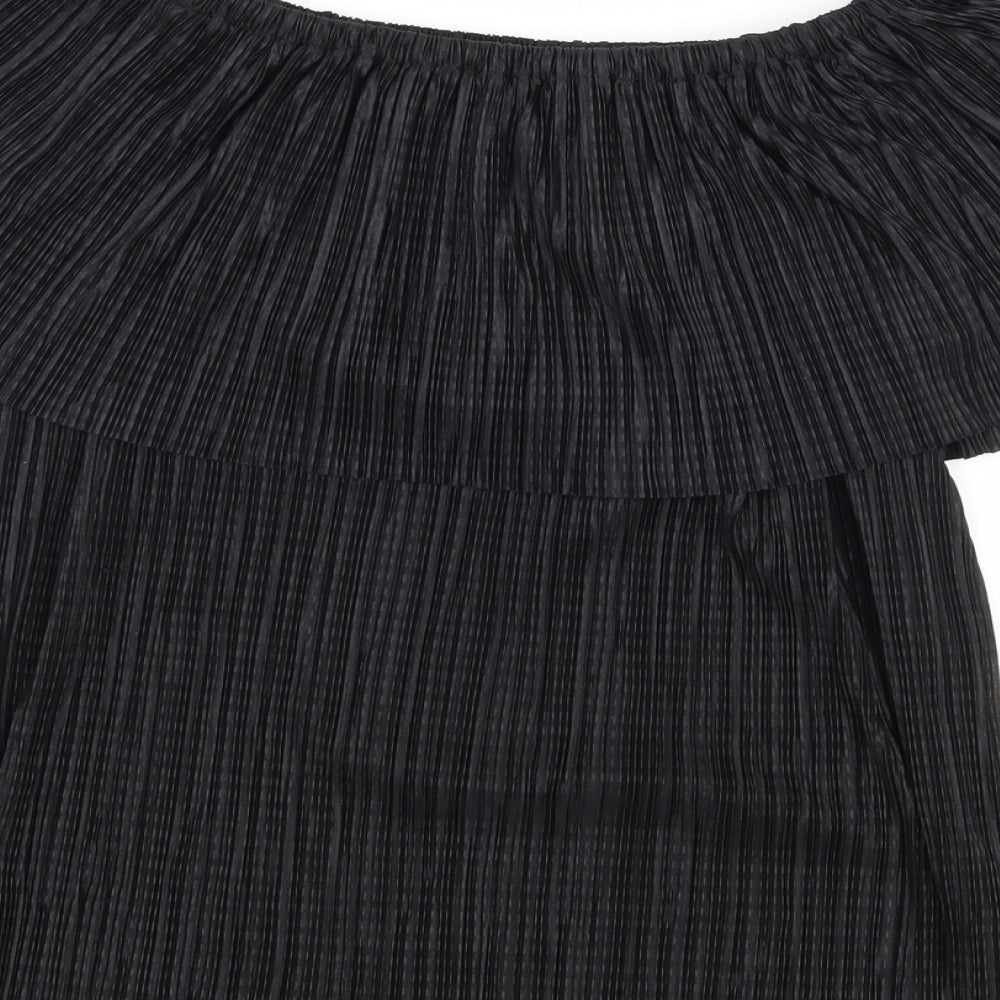 Primark Womens Black Basic Blouse Size 8