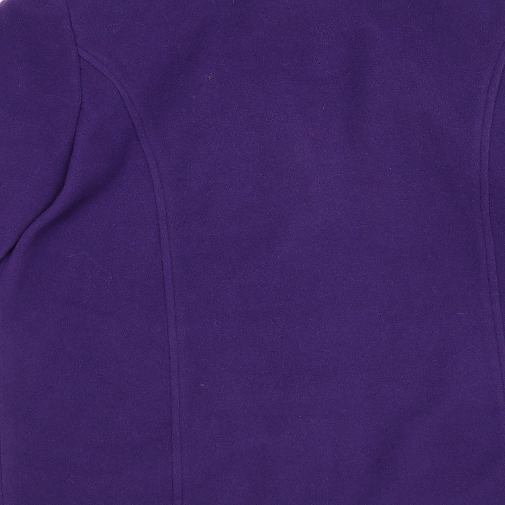 Womens UK Size 14 Marks and Spencer Purple Overcoat