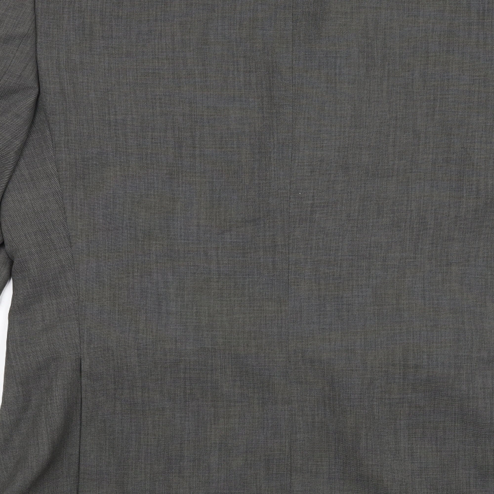 Mens UK Size 38 Greenwoods Regular Grey Suit Jacket
