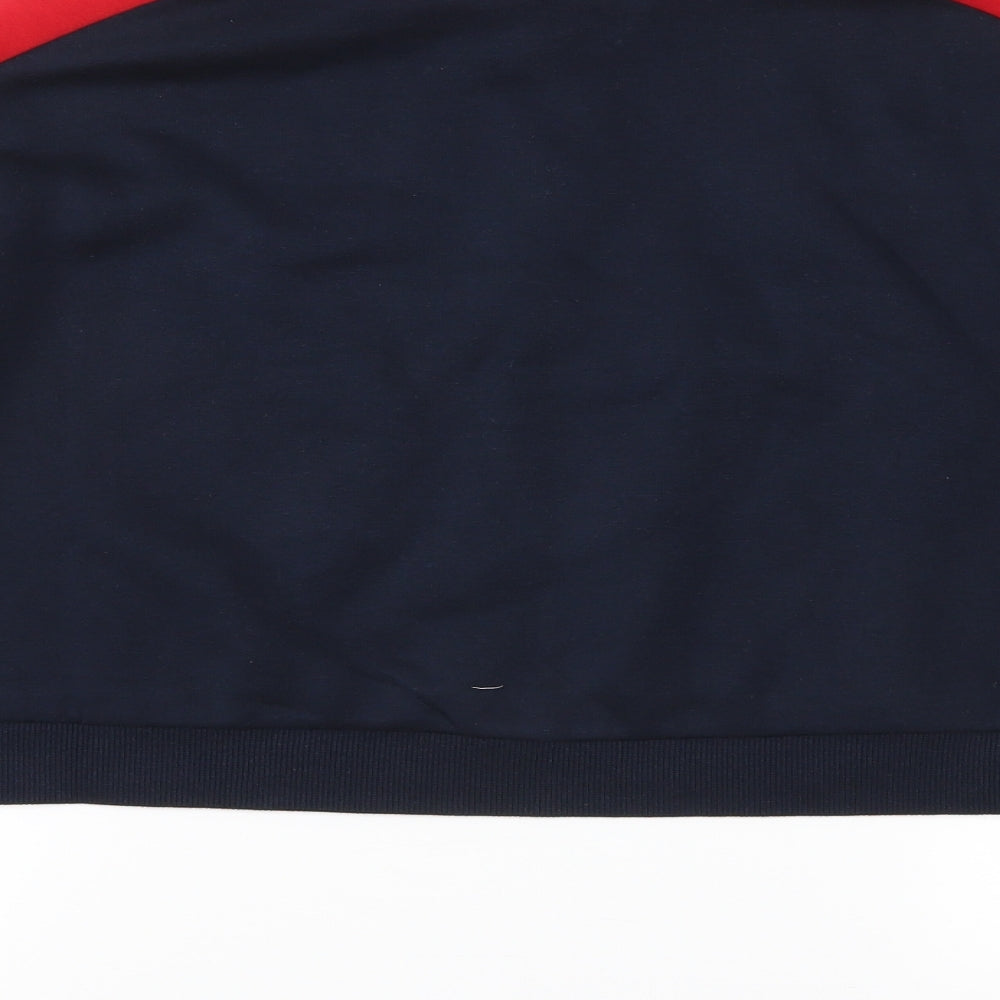 Divided Womens Black Jersey Pullover Sweatshirt Size XS - Cropped