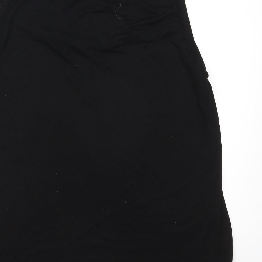 Primark Womens Black Jersey Basic T-Shirt Size 6