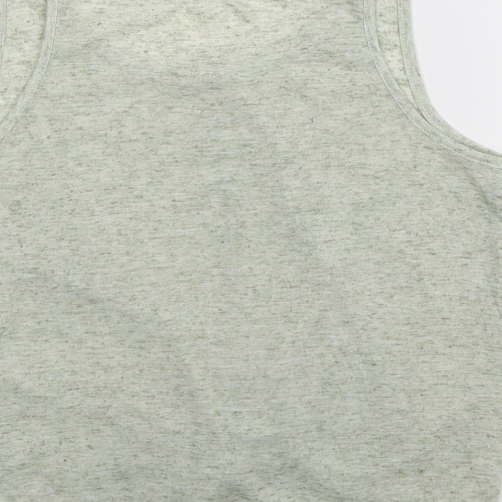 Womens UK Size 8 Atmosphere Grey Basic Tank