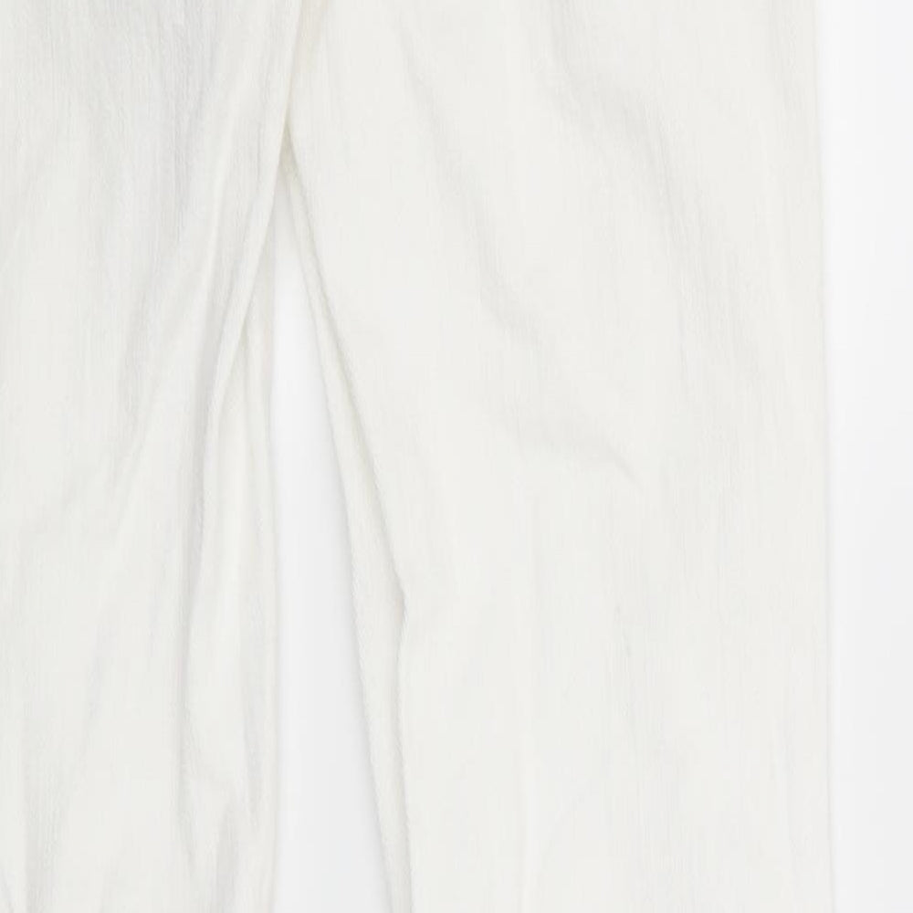 John Baner Womens White Denim Skinny Jeans Size 8 L34 in