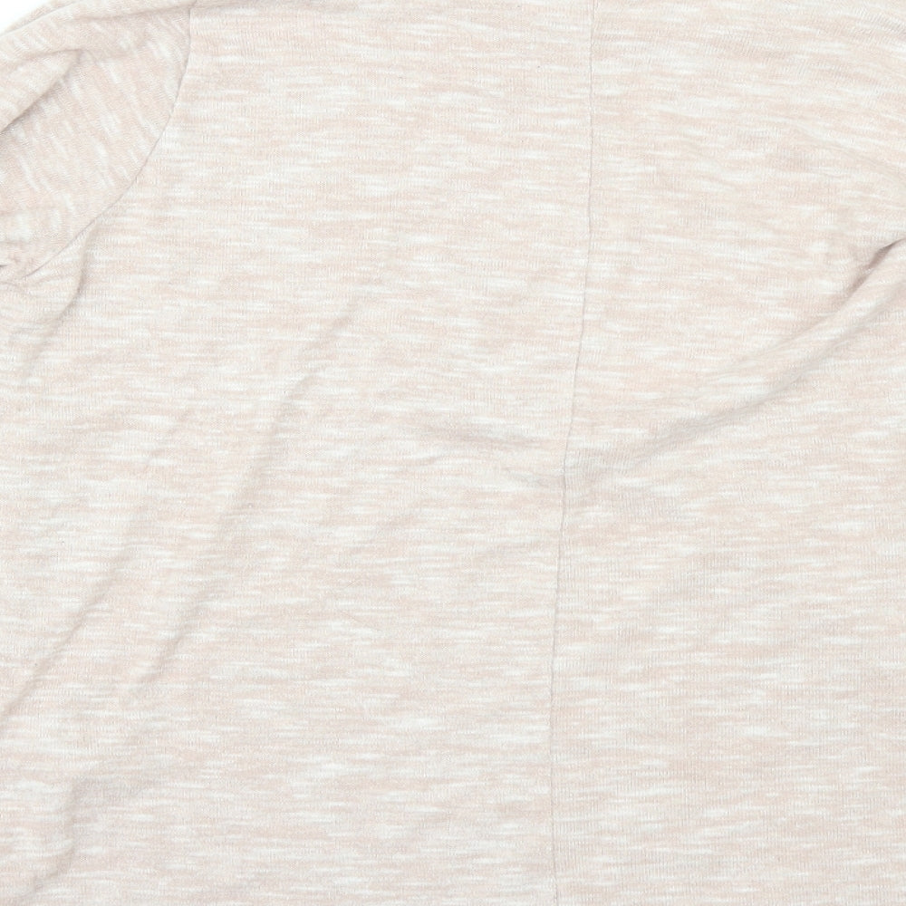 Brand and care label for Primark women’s pink jumper, size UK 8