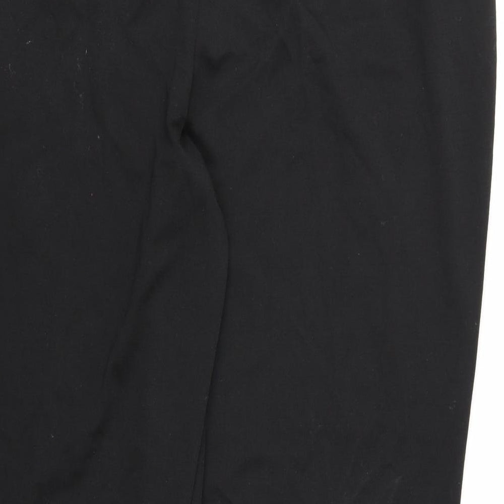 Wardrobe Essentials Womens Black Jogger Trousers Size 18 L26 in