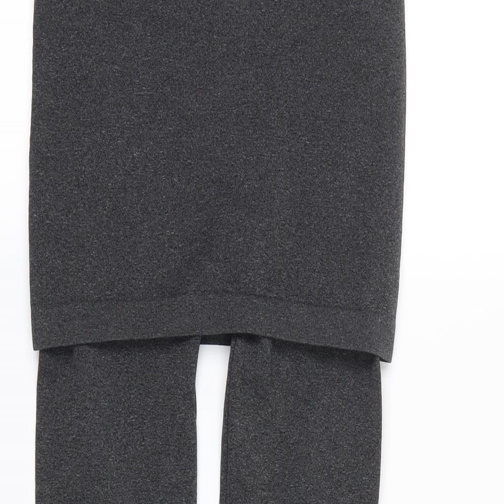 Womens UK Size 8 Avon Regular Fit Cropped Grey Trousers
