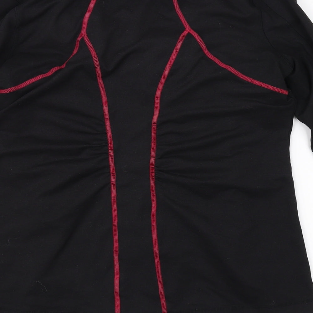 Kyodan Womens Black Geometric Jacket Size M