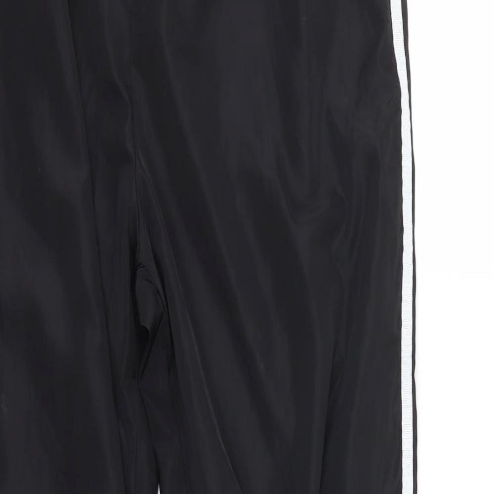 Womens UK Size 14 I SAW IT FIRST Regular Fit Pedal Pusher Black Trousers