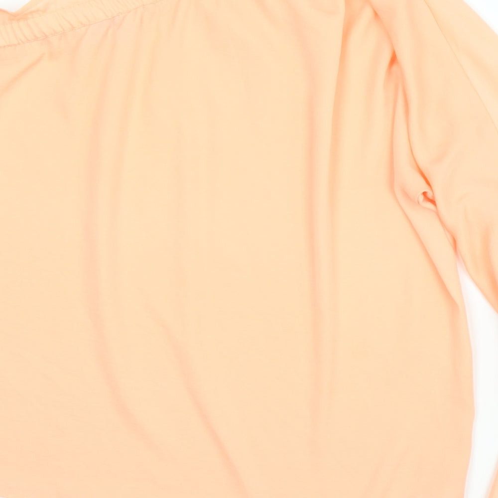 Womens UK Size 16 Warehouse Pink Basic Blouse